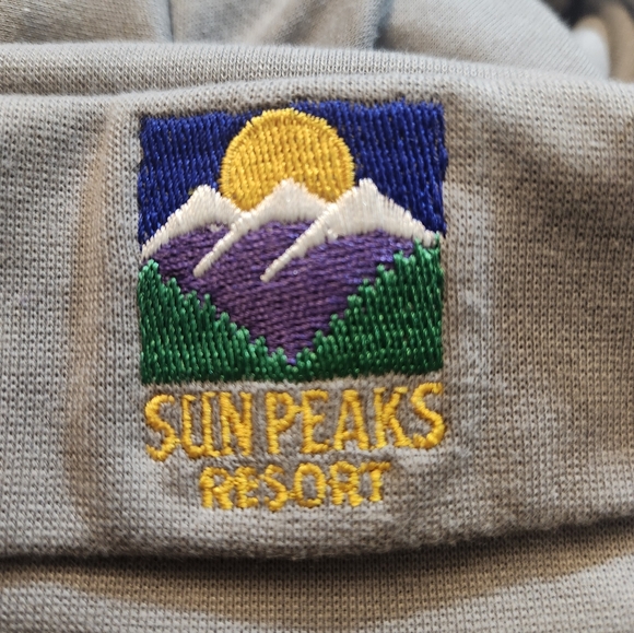 Kombi, Sunpeaks Resort, Gray Turtleneck Long Sleeve Top - Picture 3 of 8